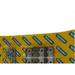 Dobradica Merkel Ferro Polido 1.1/2'' Blister Com 10 Pecas 