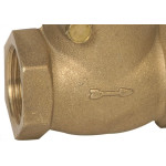 Valvula Retencao Horizontal Portinhola Metal Genebre  1'' 3180 06