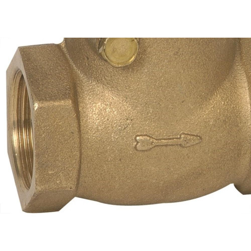 Valvula Retencao Horizontal Portinhola Metal Genebre  1'' 3180 06