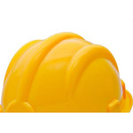 Capacete Com Carneira Prosafety Plastico Amarelo Wps0873