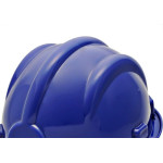 Capacete Com Carneira Prosafety Plastico Azul Wps0871