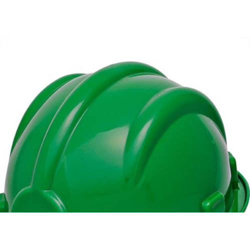 Capacete Com Carneira Prosafety Plastico Verde Wps0874