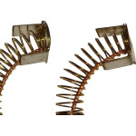 Carvao Lixadeira Thabor Pequeno Com 2Pecas C131G - Kit C/6 