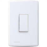 Conjunto Siena 4X2 Branca Com Placa (1Paralelo Vertical) 6516