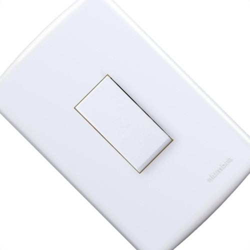 Conjunto Siena 4X2 Branca Com Placa (1Paralelo Vertical) 6516
