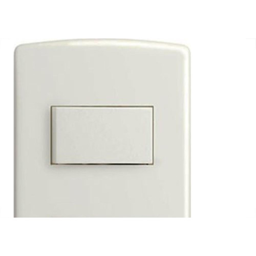 Conjunto Siena 4X2 Branco Com Placa (2Simples Horizontal) 6521