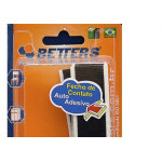 Fecho Contato Adesivo Preto 90X19Mm Com 4Pecas 012 Bribts000068