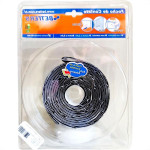 Fecho Contato Adesivo Preto 25X250Cm Rl109 