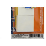 Calco Eva Auto Adesivo Quadrado Branco 40 X 40 X 3Mm 10 Pecas 027 Bribts000071