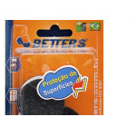 Feltro Aa Better Cinza Redondo 37X3 8Pecas Bribts000018