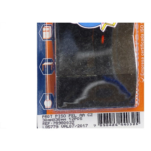 Feltro Aa Better Cinza Quadrado 30X3 12Pecas Bribts000025