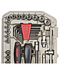 Soquete Mayle Encaixe Sextavado 1/4 Estojo 45Pecas 110045
