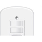 Conjunto Fame 4X2 Branco Com Placa 2Simples+Tomada 10A 