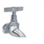 Torneira Metal Jardim Marte Curta 1128 1/2 E 3/4 Cromada 8576