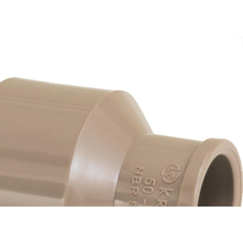 Bucha Marrom Krona Reducao Longa 50X20 370 - Kit C/10 
