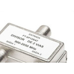 Divisor Blindado Parabolica 2 X 75 Sem Conector 2050 881
