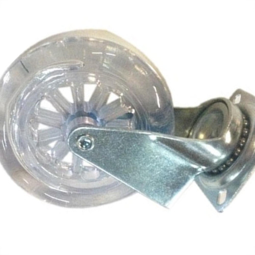 Rodizio Gold Silicone Base Giratorio Sem Trava 100 Sgc140009