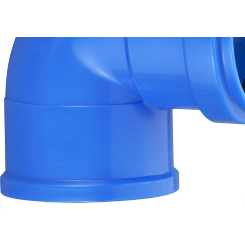 Cotovelo Azul Krona Para Tubo 38X40Mm 624 - Kit C/25 