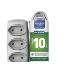 Extensao Daneva Noshock Paralelo 0,75 Cinza 10A 10M Dn1471