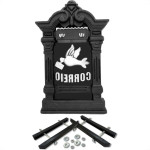 Caixa Carta Power Plastica ''Pombo''Colonial Preto 024-1-Preta