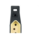 Conjunto Perlex 4X2 Cinza Sem Placa(1Tomada 20A) 1215