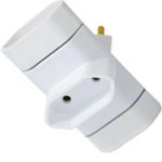 Pino 3 Saidas 2 Polos Perlex ''T'' Branco 245Br