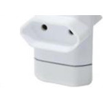 Pino 3 Saidas 2 Polos Perlex ''T'' Branco 245Br