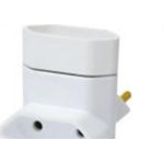 Pino 3 Saidas 2 Polos Perlex ''T'' Branco 245Br