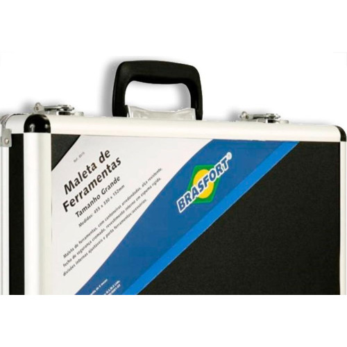 Maleta Ferramenta Preta Brasfort 45X33X15 8515