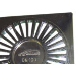 Grelha Plastica Amanco Quadrada Cromada 10X10 90604