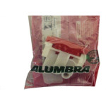 Modulo Alumbra Siena Branco (Tomada 10A Vermelho) 6080
