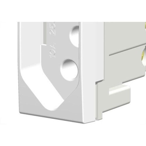 Modulo Alumbra Siena Branco (Tomada 10A Branco ) 6079