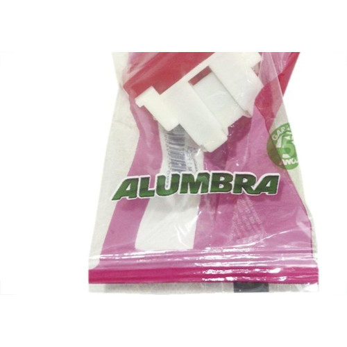 Modulo Alumbra Siena Branco (Tomada 20A Vermelho) 6090