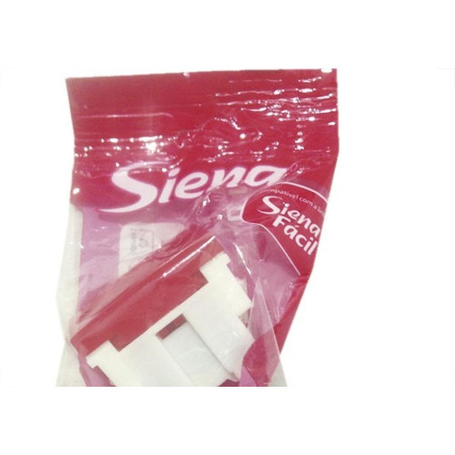 Modulo Alumbra Siena Branco (Tomada 20A Vermelho) 6090
