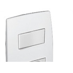 Conjunto Pial Plus 4X2 Branco Com Placa(1Simples+Tomada 10A) 615074