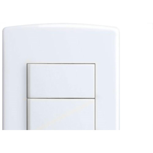 Conjunto Siena 4X2 Branco Com Placa (1Simples+1Paralelo+1Tomada) 6087