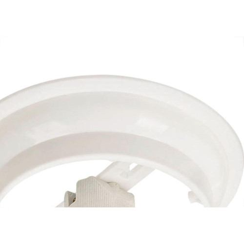 Plafonier Pvc Pavilonis 510 Branco Redondo Soquete Porcelana E27 851102/500