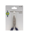 Alicate Mini Brasfort Bico 1/2 Cana Curvo 8995