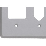 Placa Perlex 4X4 (2 Saida+Tomada) 13Pl2/1T