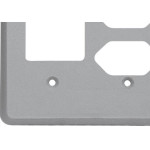 Placa Perlex 4X4 (4 Tomadas) 13Pl22T