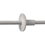 Bucha Fixacao Sforplast De Passagem Coaxial 10Mm 50 Pecas 161