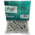 Bucha Fixacao Sforplast Gesso Dry-Fix Sem Parafuso 100 Pecas 65