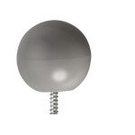 Batedor Porta Sforplast ''Bola'' Cinza 10 Pecas 75
