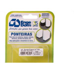 Ponteira Cadeira Engedom ''Pe'' Externa Preta   3/4'' 8 Pecas Redondo 3205
