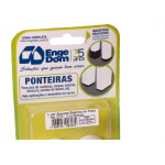 Ponteira Cadeira Engedom ''Pe'' Externo Branca   1.1/4 Pecas Redondo 3274