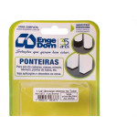 Ponteira Cadeira Engedom ''Pe'' Interno Branca  1.1/4 Pecas Redondo 3373