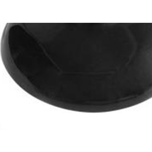 Plafonier Pvc Perlex Preto Redondo Soquete Porcelana E27 125/0