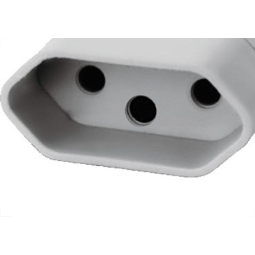 Pino Femea 2 Polos+Terra Perlex 20A Cinza 2046Cz