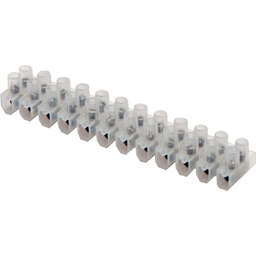 Conector Barra Brasfort Plastico 6Mm 8456 - Kit C/10 