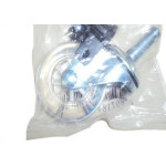 Rodizio Gold Silicone Pino Giratorio Com Trava 35Mm Sgp140001